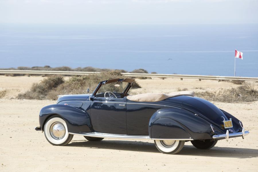  Lincoln Zephyr Convertible Coupe (86H-760(B)) 1938 года  (фото 6 из 36)